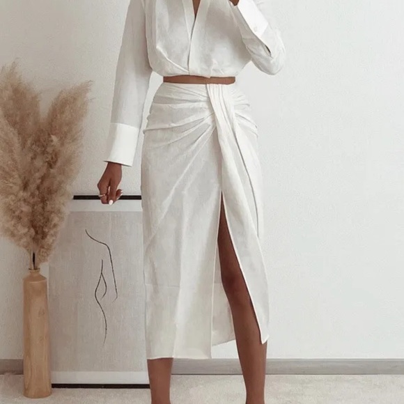 Zeria Skirt Ecru